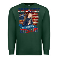 Sports Green born free but now im expensive Premium Sweatshirt - texasbilliewilder