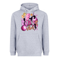 Heather Grey dance vibes Heavyweight Hoodie - MaliasSmallBusiness
