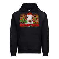 Black merry christmas Urban Hoodie - JahusDesignShop