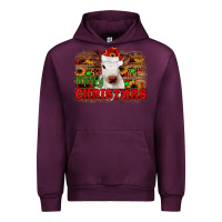 Mauve Wine merry christmas Urban Hoodie - JahusDesignShop