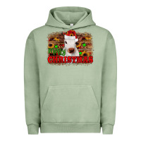 Pigment Oil Green merry christmas Urban Hoodie - JahusDesignShop