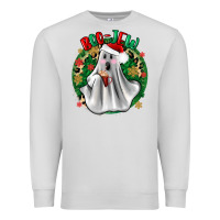 Dove Grey ghost dead inside but it’s christmas boojee Premium Sweatshirt - Zillion Design Studio