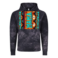 Cloud Black aztec leopard glitter Vintage Hoodie - AdoDesignShop