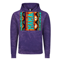 Cloud Purple aztec leopard glitter Vintage Hoodie - AdoDesignShop
