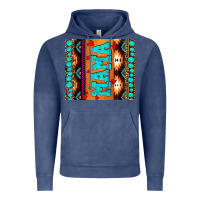 Vintage Denim aztec leopard glitter Vintage Hoodie - AdoDesignShop