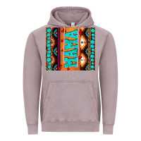 Vintage Zinc aztec leopard glitter Vintage Hoodie - AdoDesignShop