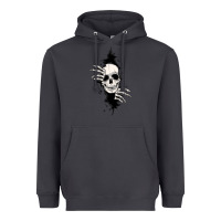 Smoke skull in the wall file Heavyweight Hoodie - MaliasSmallBusiness