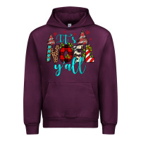 Mauve Wine it's noel y'all Urban Hoodie - JahusDesignShop