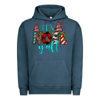 Pigment Midnight Navy it's noel y'all Urban Hoodie - JahusDesignShop