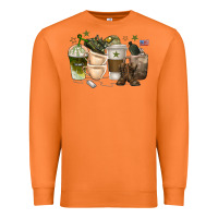 Carrot coffee cups army Premium Sweatshirt - texasbilliewilder