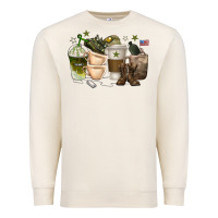 Sandshell coffee cups army Premium Sweatshirt - texasbilliewilder
