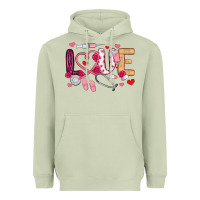 Matcha love nurse valentines day Heavyweight Hoodie - MaliasSmallBusiness