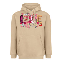 Mushroom love nurse valentines day Heavyweight Hoodie - MaliasSmallBusiness