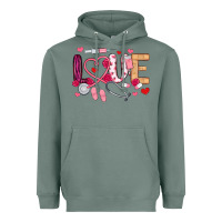 Sage love nurse valentines day Heavyweight Hoodie - MaliasSmallBusiness