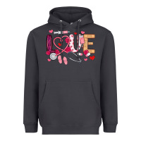 Smoke love nurse valentines day Heavyweight Hoodie - MaliasSmallBusiness