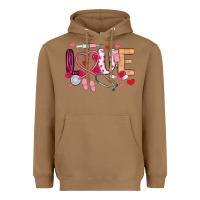 Toasted Coconut love nurse valentines day Heavyweight Hoodie - MaliasSmallBusiness