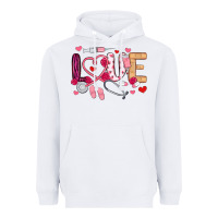 White love nurse valentines day Heavyweight Hoodie - MaliasSmallBusiness