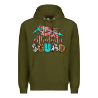 Army Green orthodontic squad Premium Hoodie - AdoDesignShop