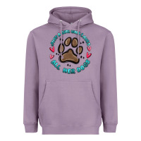 Lavender just a girl who loves all her dogs Heavyweight Hoodie - MaliasSmallBusiness