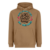 Toasted Coconut just a girl who loves all her dogs Heavyweight Hoodie - MaliasSmallBusiness