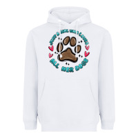 White just a girl who loves all her dogs Heavyweight Hoodie - MaliasSmallBusiness