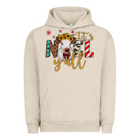 Pigment French Oak it's noel y'all Urban Hoodie - JahusDesignShop
