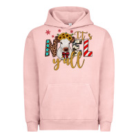 Pigment Salmon it's noel y'all Urban Hoodie - JahusDesignShop