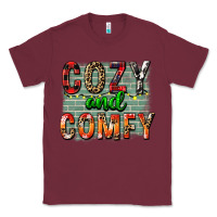 Burgundy cozy and comfy Classic Tee - FaDigitalArtStudio