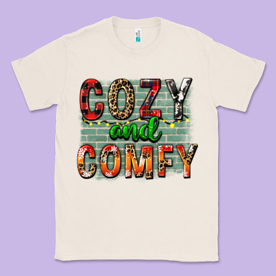 Cozy And Comfy Classic Tee Designed By Fadigitalartstudio