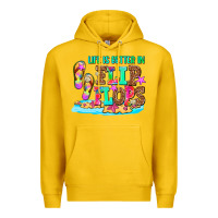 Lemon life is better in flip flops Premium Hoodie - AdoDesignShop