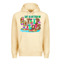 Pina Colada life is better in flip flops Premium Hoodie - AdoDesignShop