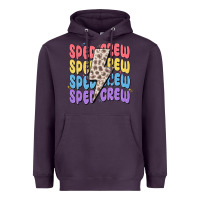 Plum sped crew Heavyweight Hoodie - MaliasSmallBusiness