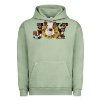 Pigment Oil Green christmas joy Urban Hoodie - JahusDesignShop