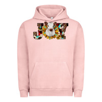 Pigment Salmon christmas joy Urban Hoodie - JahusDesignShop