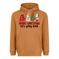 Meerkat merry christmas let s play ball baseball Heavyweight Hoodie - MaliasSmallBusiness