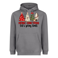 Storm merry christmas let s play ball baseball Heavyweight Hoodie - MaliasSmallBusiness