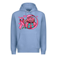 Colony Blue cancer ribbon pumpkins Premium Hoodie - JahusDesignShop