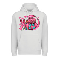 Dove Grey cancer ribbon pumpkins Premium Hoodie - JahusDesignShop