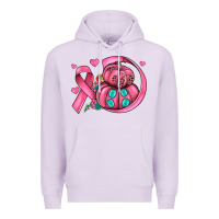 Lilac cancer ribbon pumpkins Premium Hoodie - JahusDesignShop