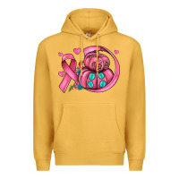 Mustard cancer ribbon pumpkins Premium Hoodie - JahusDesignShop