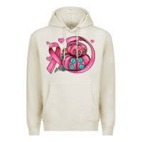 Oatmeal Heather cancer ribbon pumpkins Premium Hoodie - JahusDesignShop