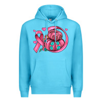 Ocean Blue cancer ribbon pumpkins Premium Hoodie - JahusDesignShop