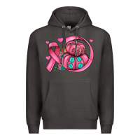 Smoke cancer ribbon pumpkins Premium Hoodie - JahusDesignShop