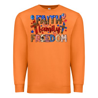 Carrot faith family freedom Premium Sweatshirt - texasbilliewilder
