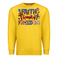 Lemon faith family freedom Premium Sweatshirt - texasbilliewilder