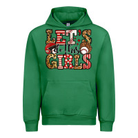 Emerald let's do this girls baseball Urban Hoodie - Jasminsmagicworld