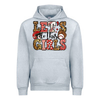 Heather Grey let's do this girls baseball Urban Hoodie - Jasminsmagicworld