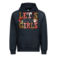 Navy let's do this girls baseball Urban Hoodie - Jasminsmagicworld