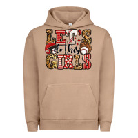 Pigment Burro let's do this girls baseball Urban Hoodie - Jasminsmagicworld