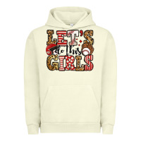 Pigment Pistachio let's do this girls baseball Urban Hoodie - Jasminsmagicworld